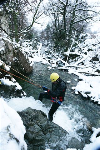 aquaseiling, ghyll scrambling lake district
