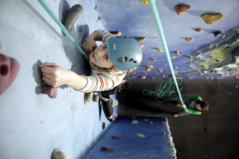 Climbing Wall lake district